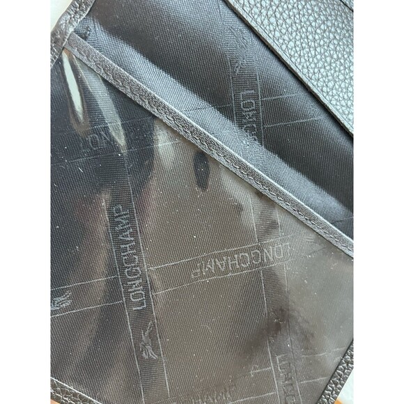 Longchamp Brown Leather United States Passport Cover Very Soft Great Condition - Picture 5 of 7
